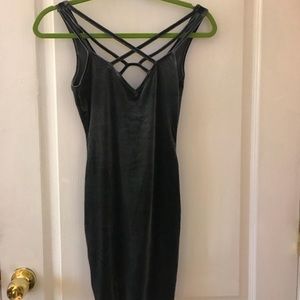 Fashion nova grey dress